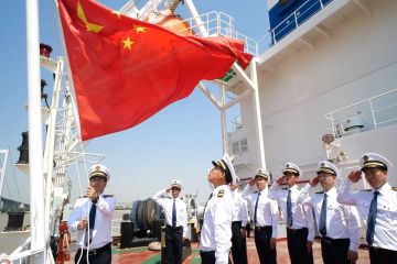 山东海运向国庆献礼